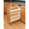 Rev-A-Shelf Maple Wood; Steel, Natural Maple, 6.5 in W, 25.5 in H, 22.5 in D 448-BC-6C - alternate 6